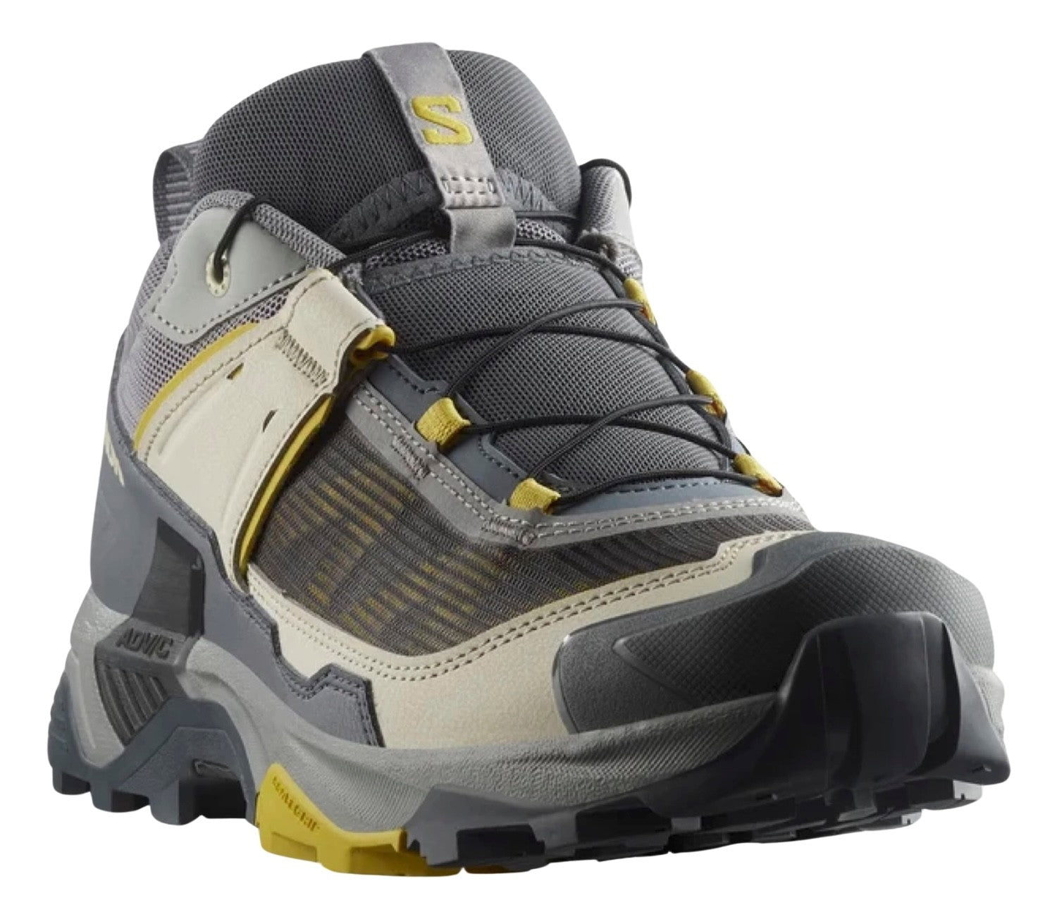 SALOMON X ULTRA 5 hiking boots - grey/yellow