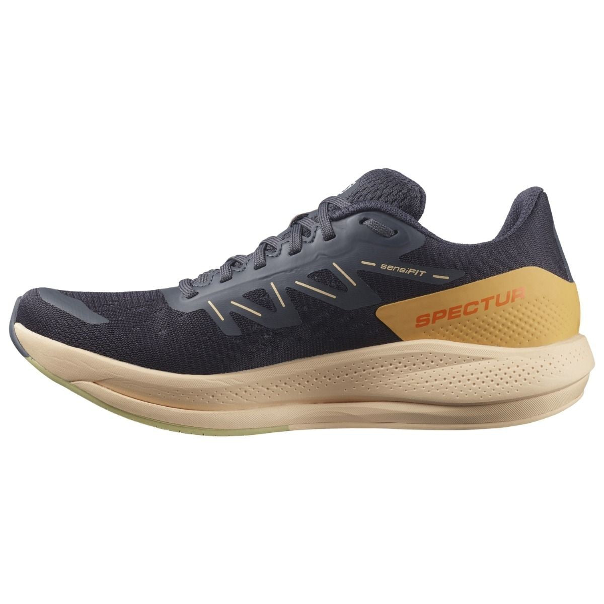 SALOMON SPECTUR W trailsko til løb – grå/peach/orange