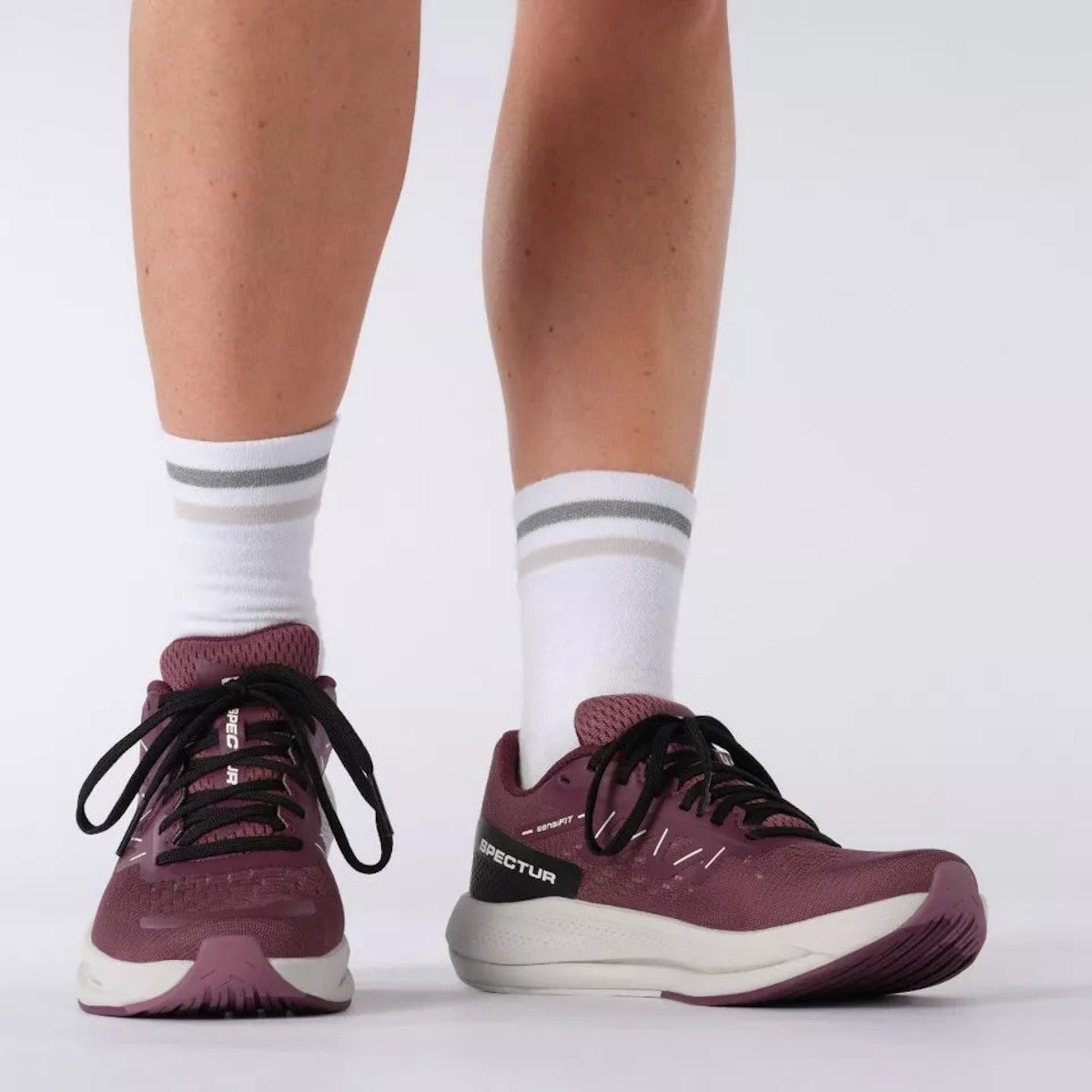 SALOMON SPECTUR W trail running shoes - violet/white - SALOMON - Evelostore