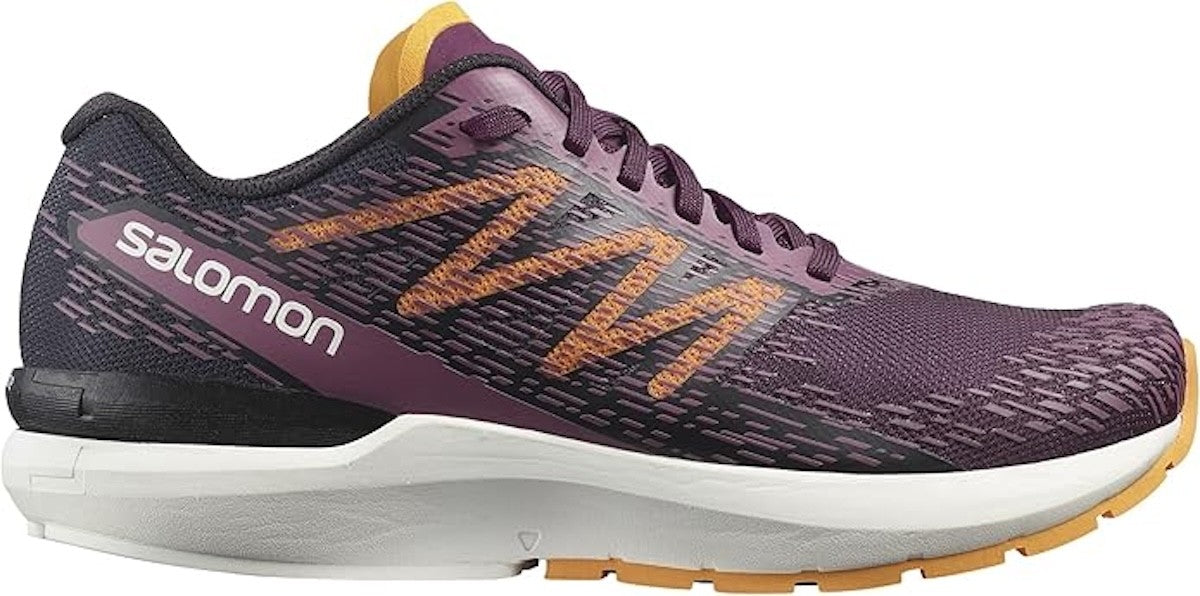 SALOMON SONIC 5 BALANCE W trail running shoes - violet/black/orange