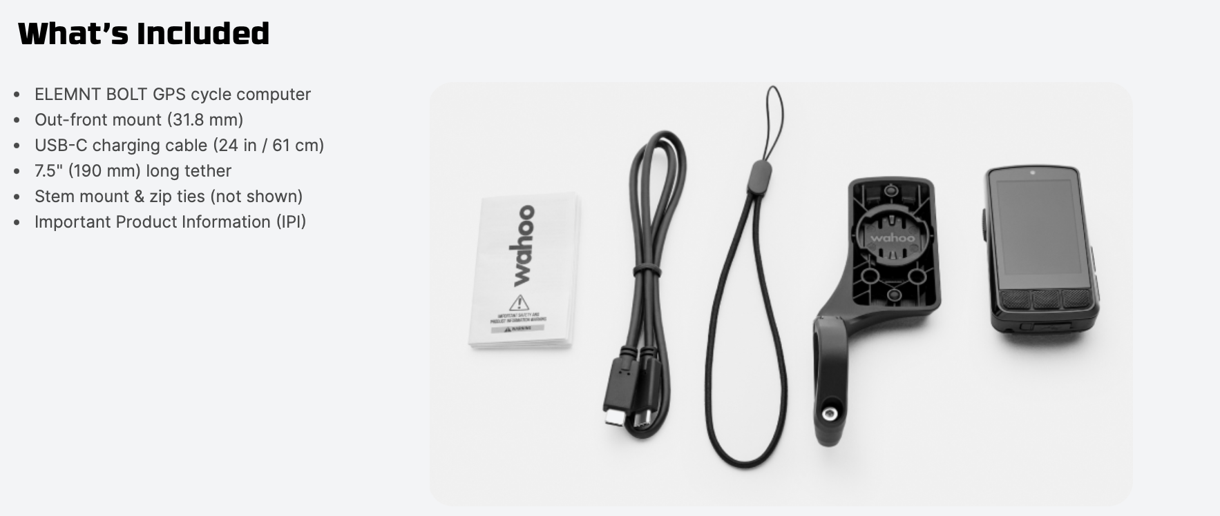 WAHOO ELEMNT BOLT 3 GPS dviračio kompiuteris