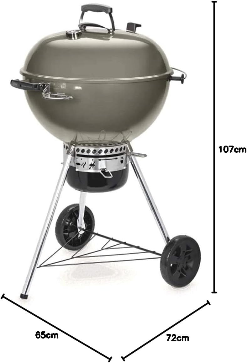 WEBER MASTER TOUCH C-5750 GBS Ogļu grils 57 cm dūmu pelēka, 14710004