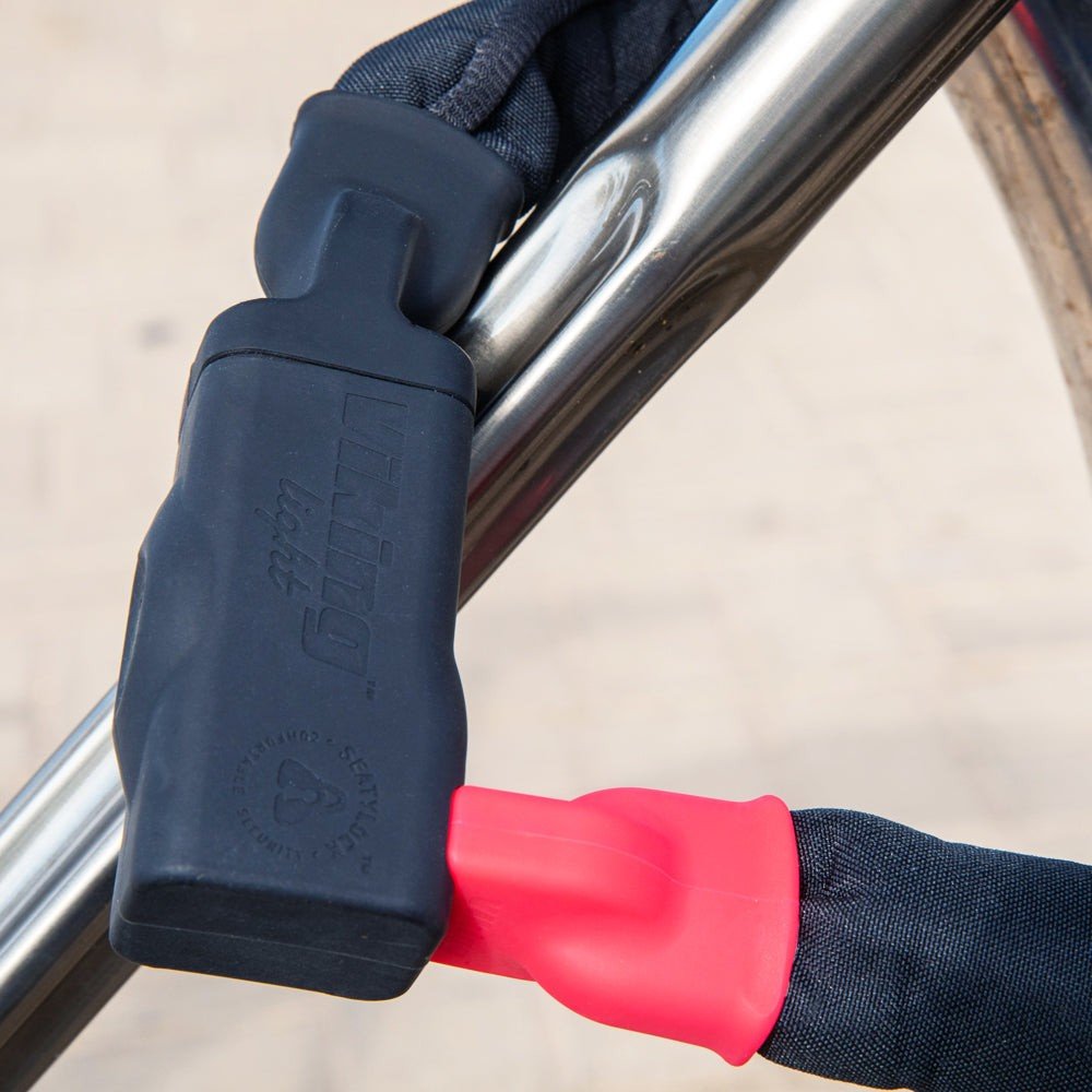 SEATYLOCK VIKING SILVER bike lock - 110 cm - SEATYLOCK - Evelostore
