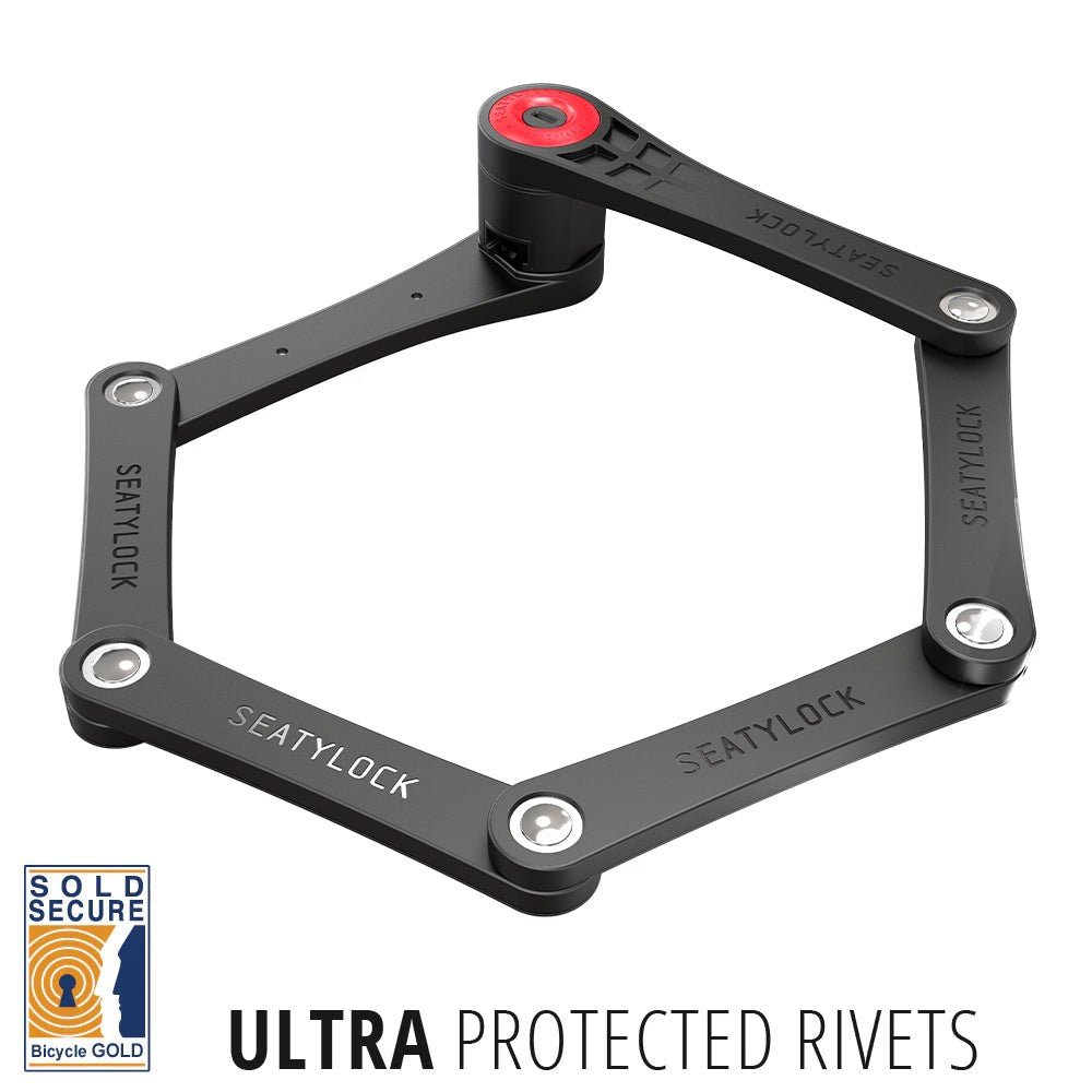 sold secure fahrradschloss SEATYLOCK FOLDYLOCK fahrradschloss 100 cm – Evelostore
