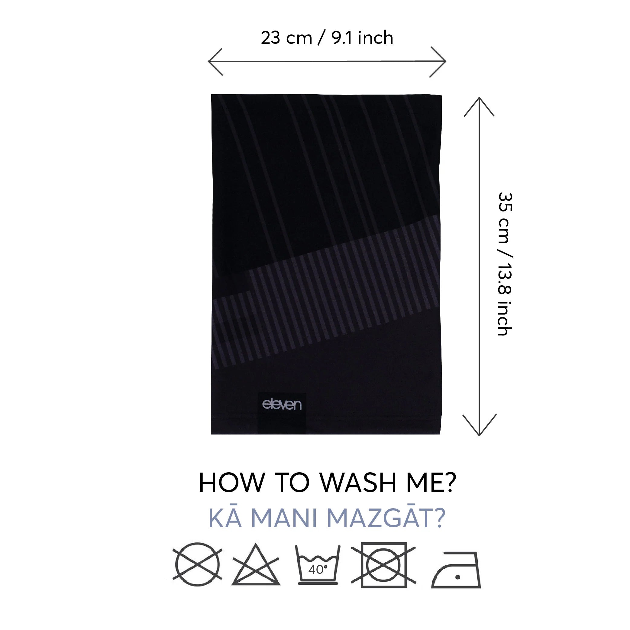 ELEVEN SPORTSWEAR kaklo šildytuvas LATVIJA baltas