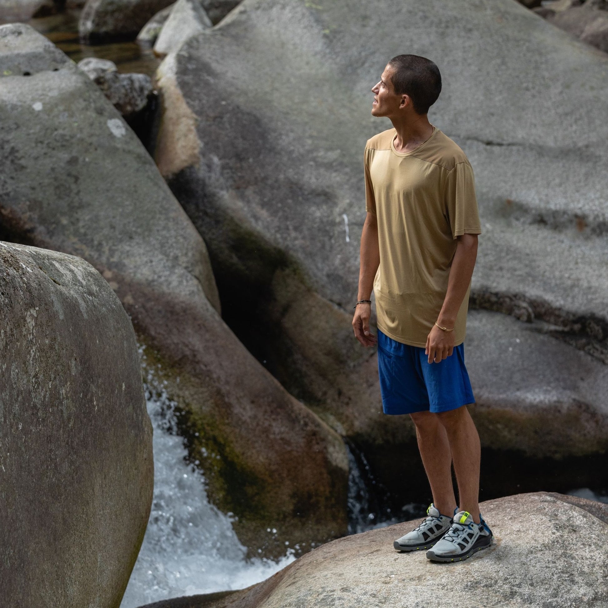 SALOMON TECHAMPHIBIAN 5 hiking shoes - black - SALOMON - Evelostore