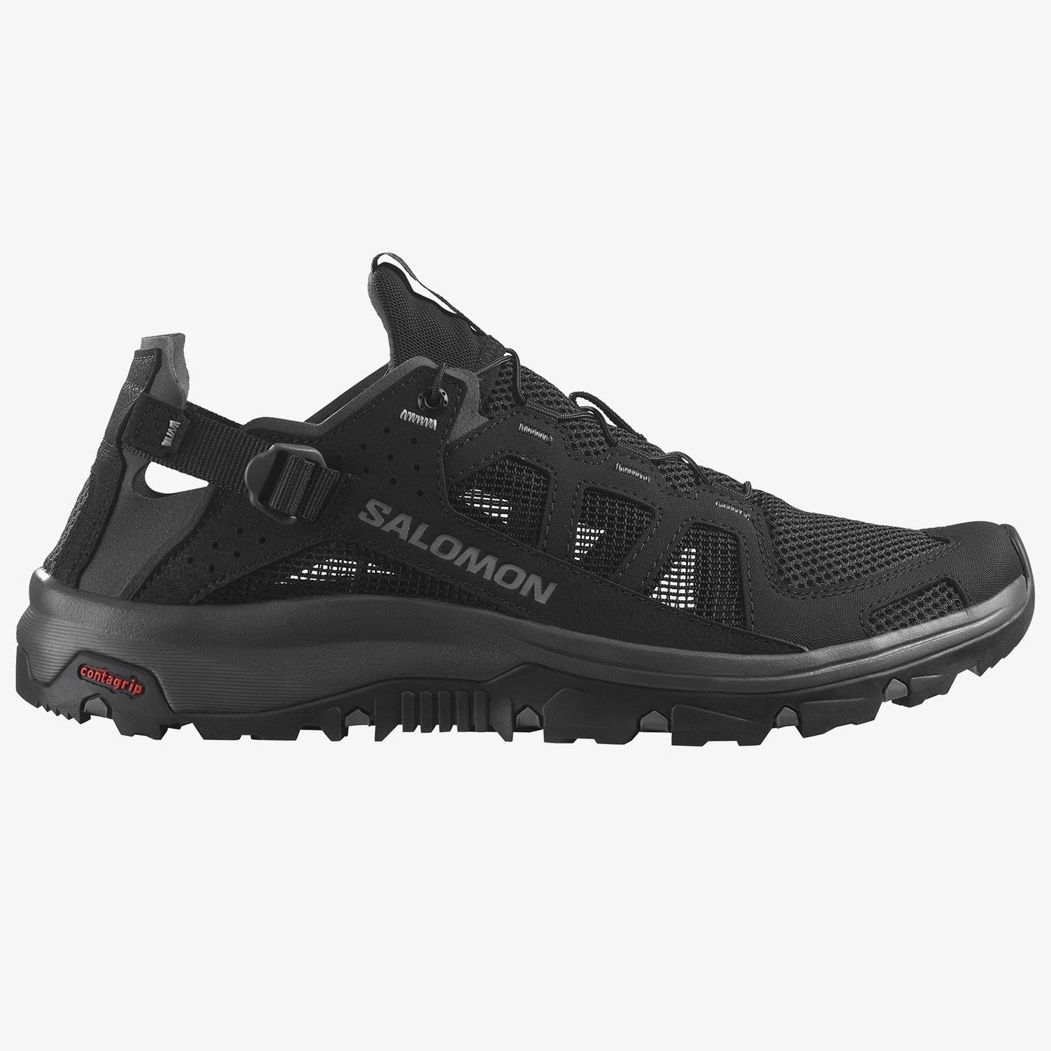 SALOMON TECHAMPHIBIAN 5 hiking shoes - black - SALOMON - Evelostore