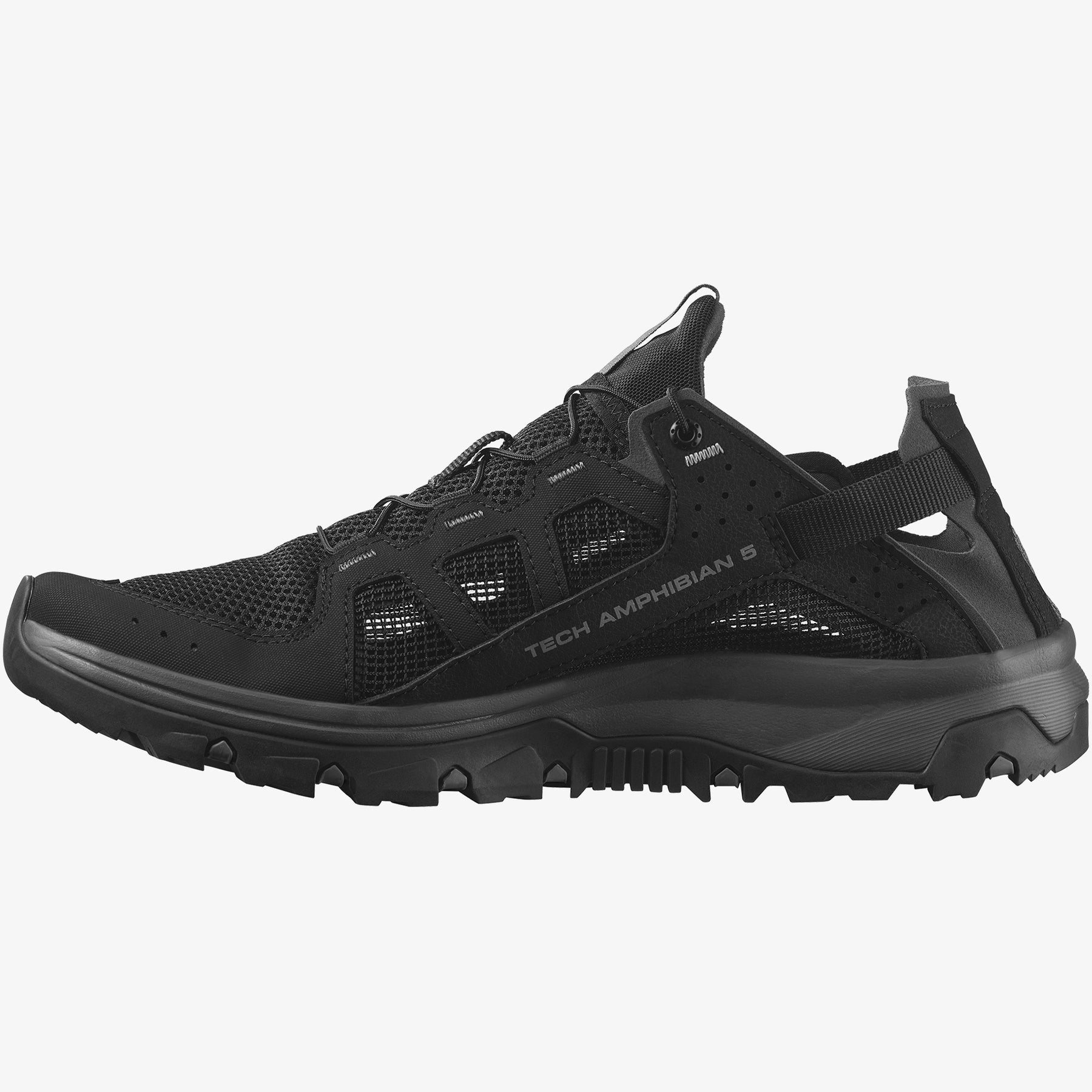 SALOMON TECHAMPHIBIAN 5 hiking shoes - black - SALOMON - Evelostore