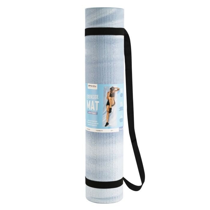 SPOKEY LIGHTMAT fitness matt 0,6 cm - light blue - SPOKEY - Evelostore