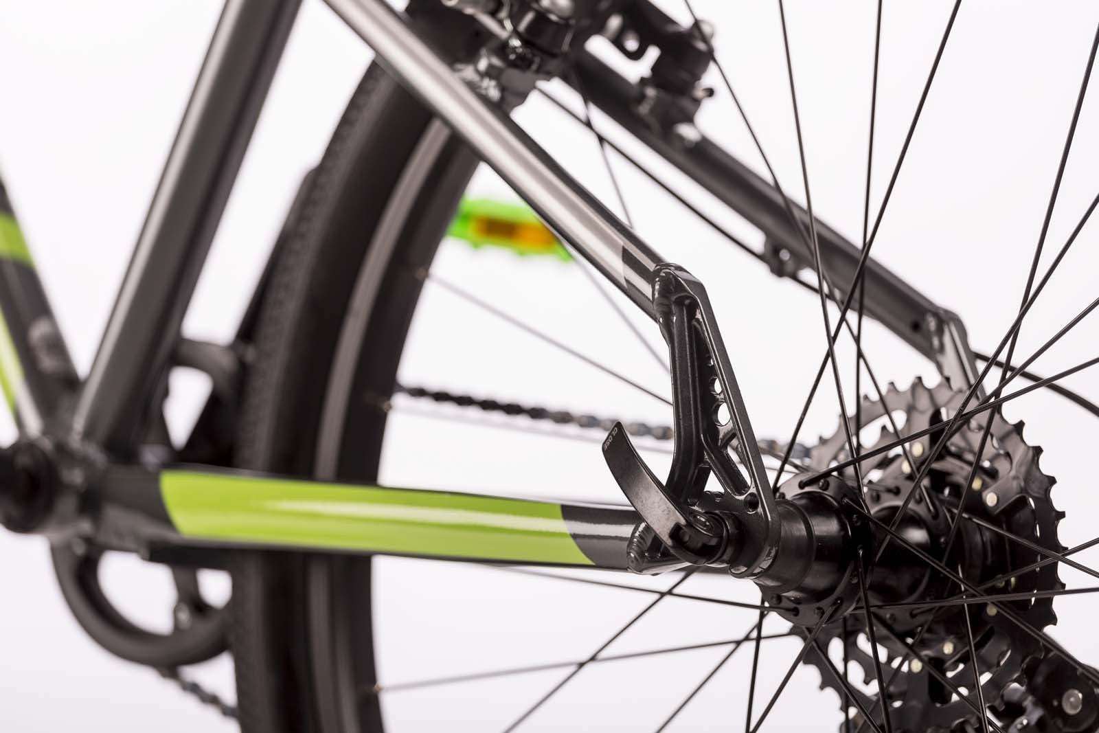 DRAG BADGER LITE 24 kids bike - grey/green - DRAG - Evelostore