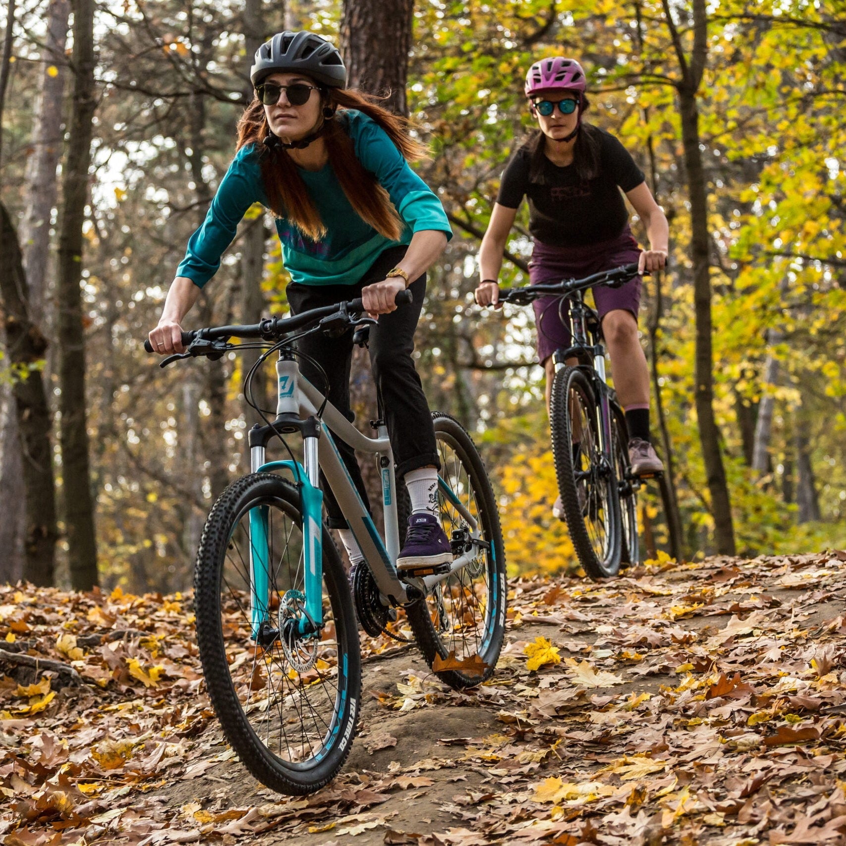 DRAG GRACE 5.0 27.5" women's bicycle - grey/blue - DRAG - Evelostore