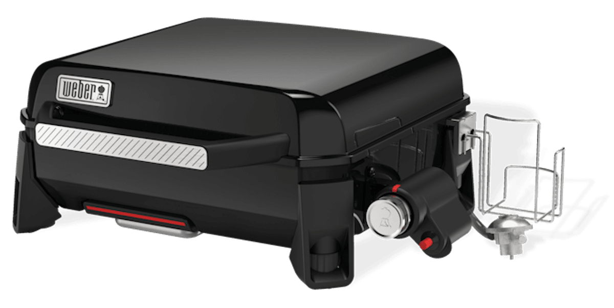 WEBER SLATE GP 43 cm Premium Griddle Gas Grill – 1501161 - WEBER - Evelostore