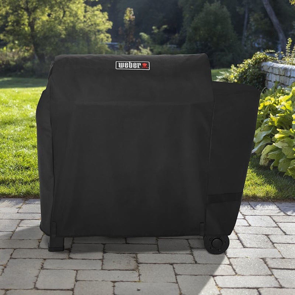 WEBER SMOQUE XL 500 Premium Grill Cover, 3400630 - WEBER - Evelostore