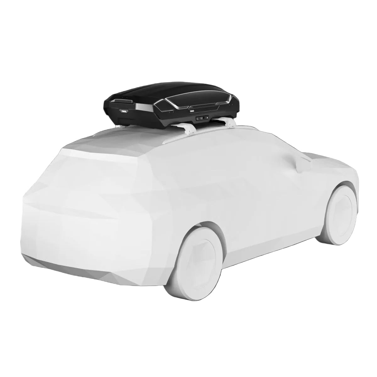 THULE MOTION 3 M automobilio stogo bagažinė – blizgi juoda