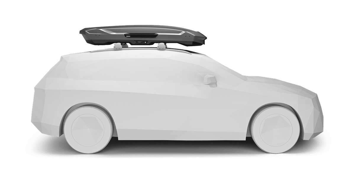 THULE MOTION 3 XL LOW car roof box - titan glossy - THULE - Evelostore