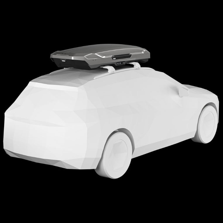 THULE MOTION 3 XL LOW car roof box - titan glossy - THULE - Evelostore