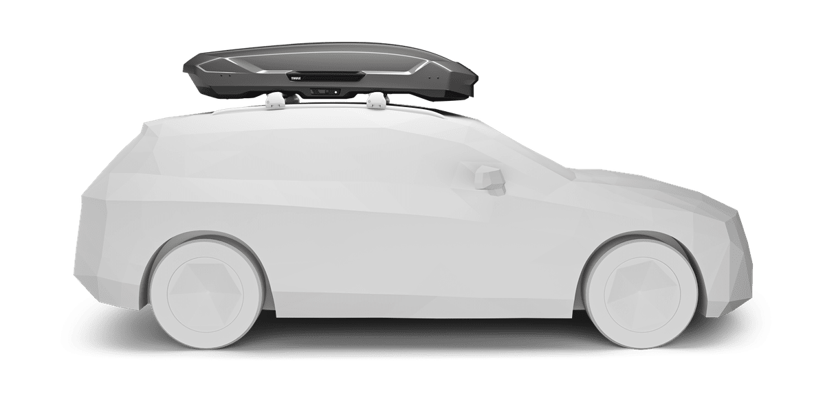 THULE MOTION 3 XL roof box - titan glossy - THULE - Evelostore
