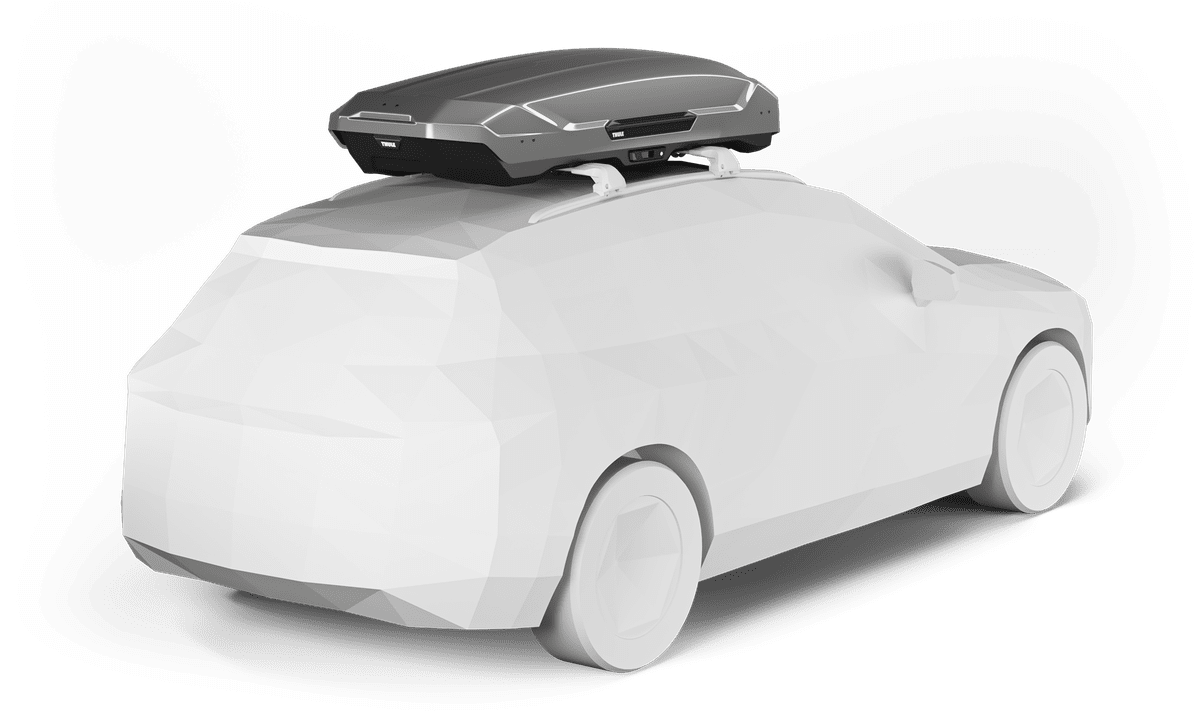 THULE MOTION 3 XL roof box - titan glossy - THULE - Evelostore