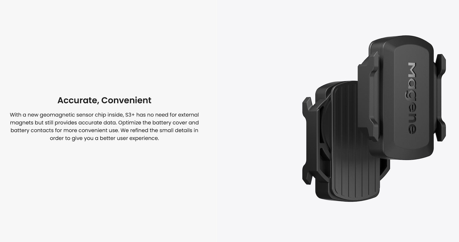 MAGENE S3+ speed/cadence dual mode sensor - MAGENE - Evelostore