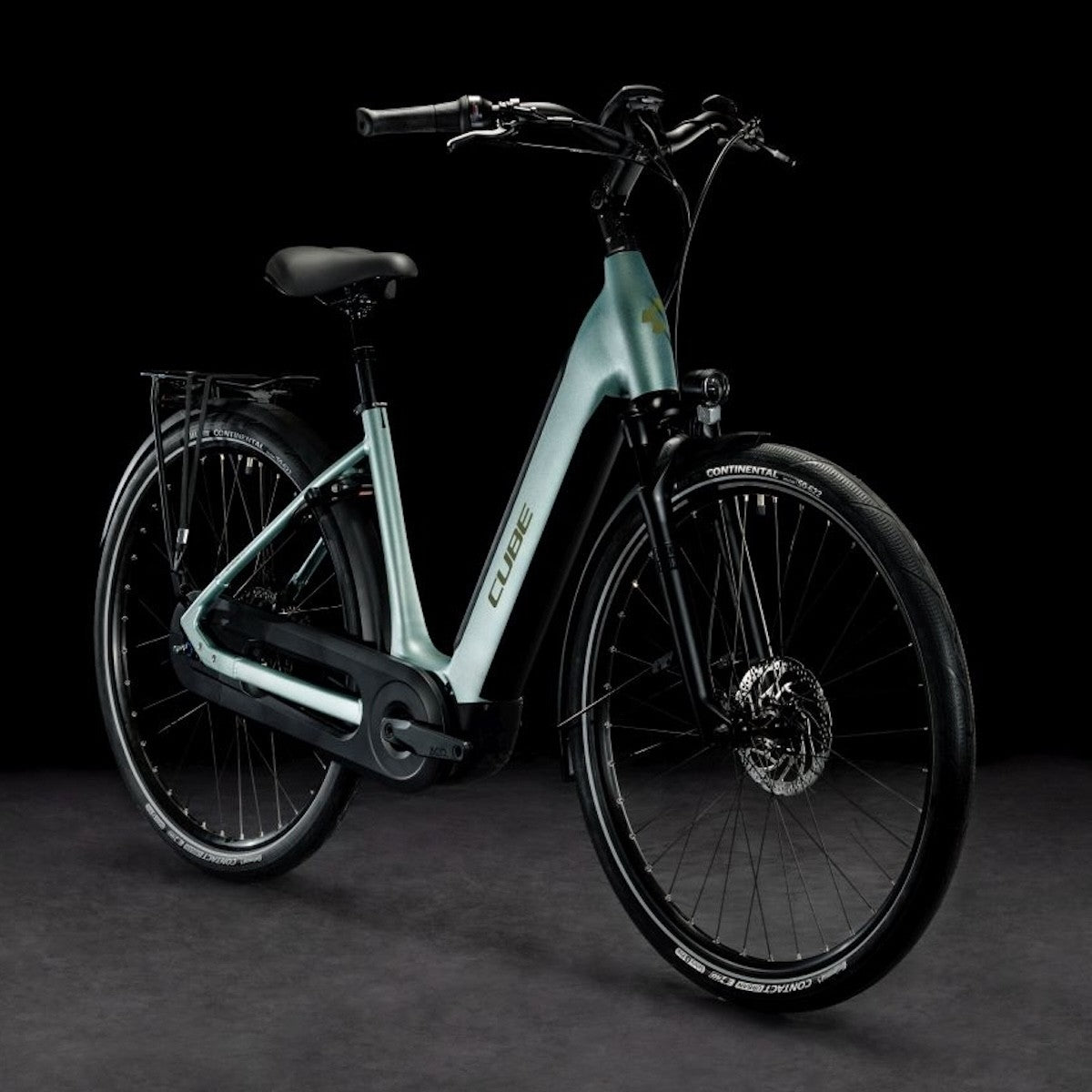 CUBE SUPREME HYBRID EX 625 28 vélo électrique – green´n´olive