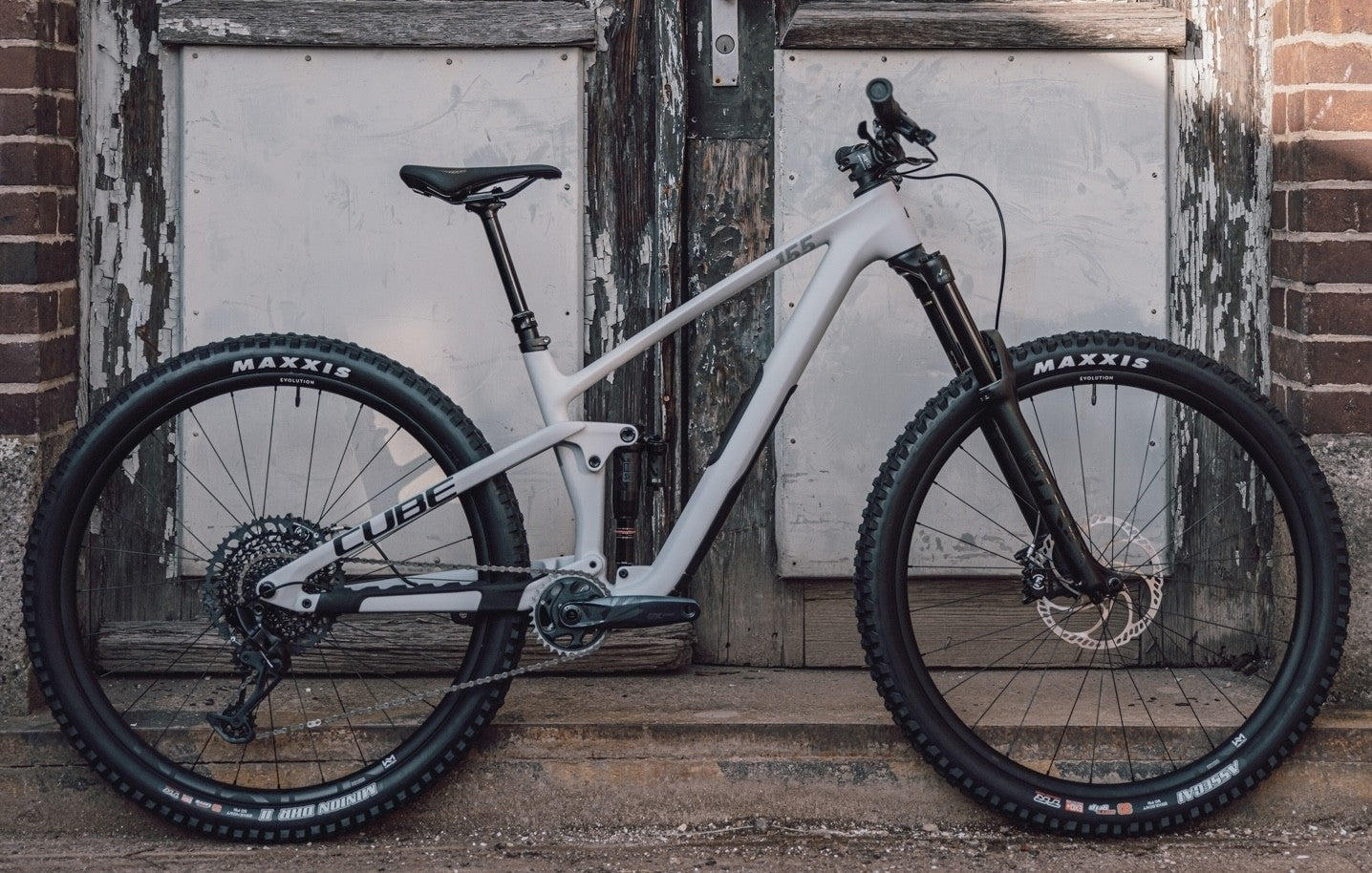 CUBE STEREO ONE55 C:62 RACE 29 full suspension bike - lightgrey´n´grey