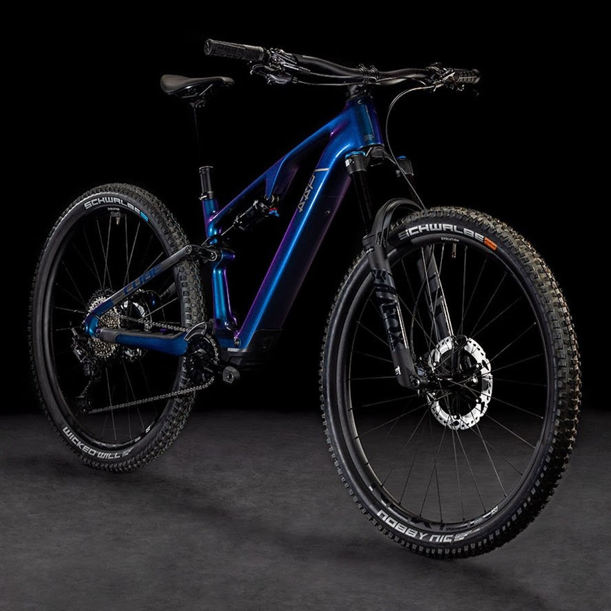 CUBE AMS HYBRID ONE44 C:68X SLX 400X 29 full suspension bike - deepcobalt´n´black