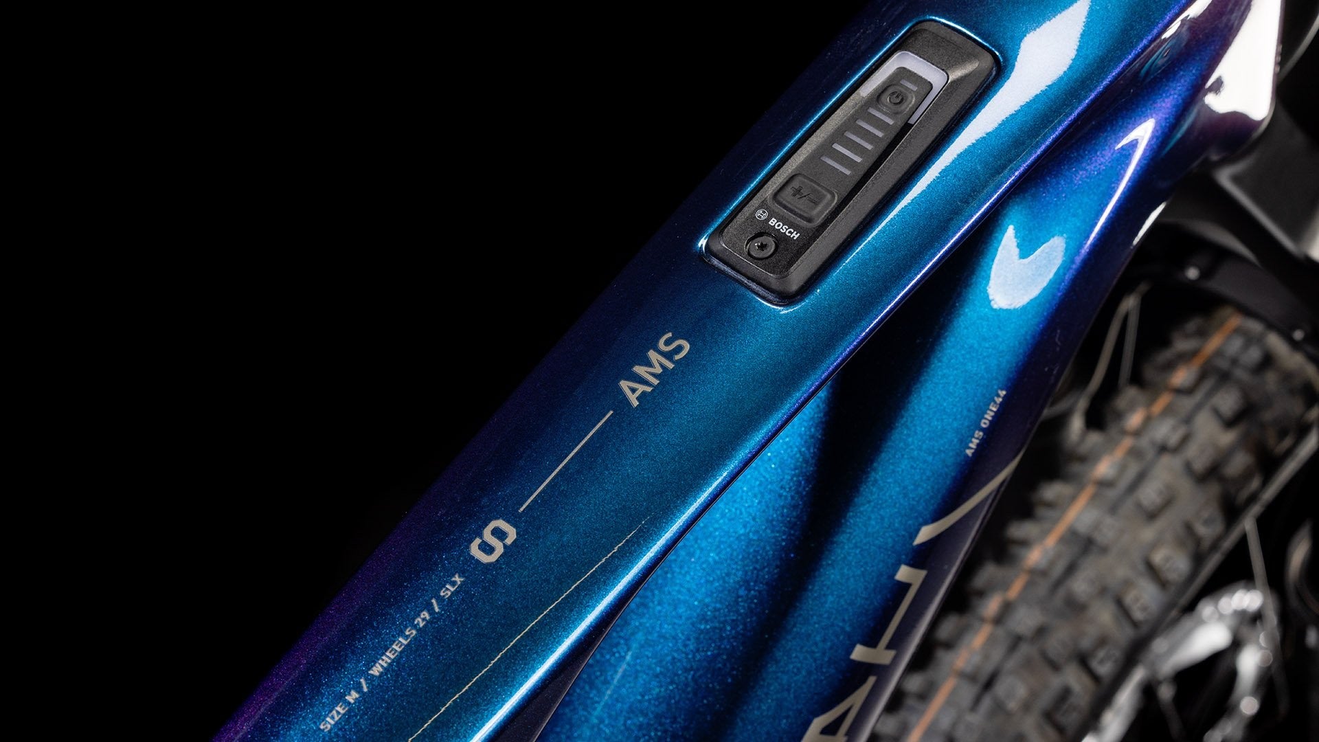 CUBE AMS HYBRID ONE44 C:68X SLX 400X 29 full suspension bike - deepcobalt´n´black