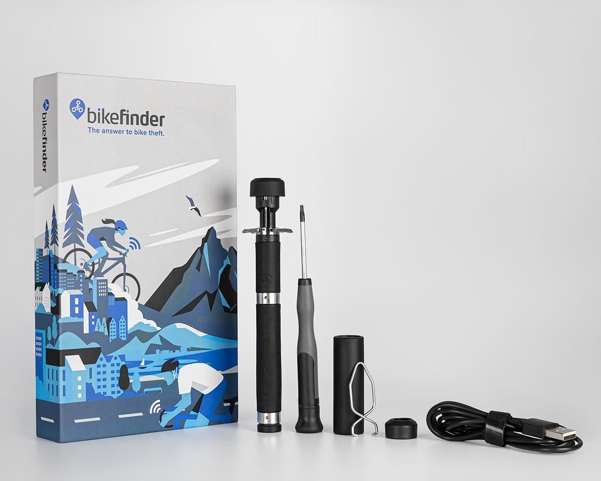 BIKEFINDER Gen2 GPS bike tracker – black - BIKEFINDER - Evelostore