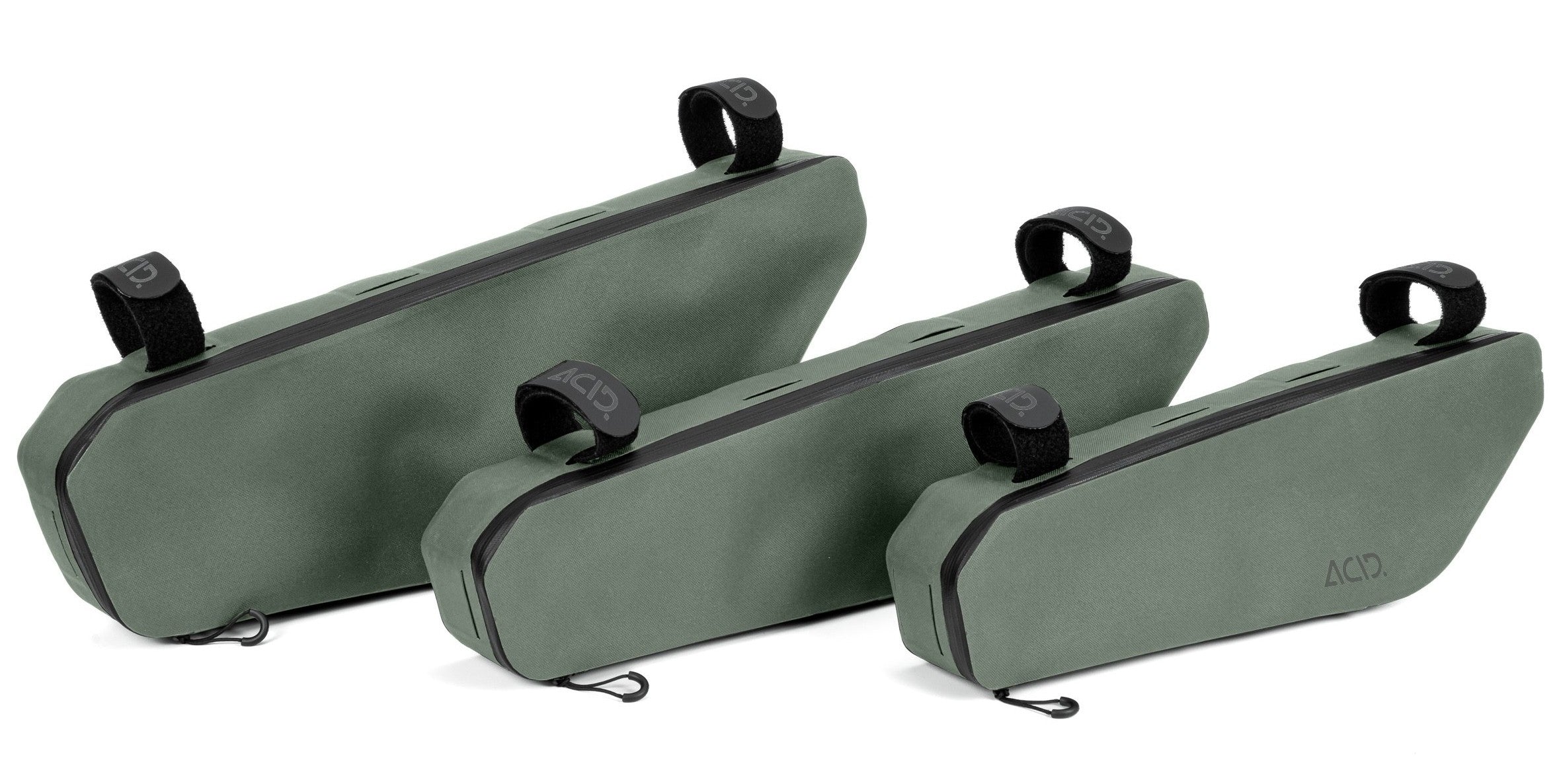 CUBE ACID PACK PRO 4 frame bag - green - ACID - Evelostore