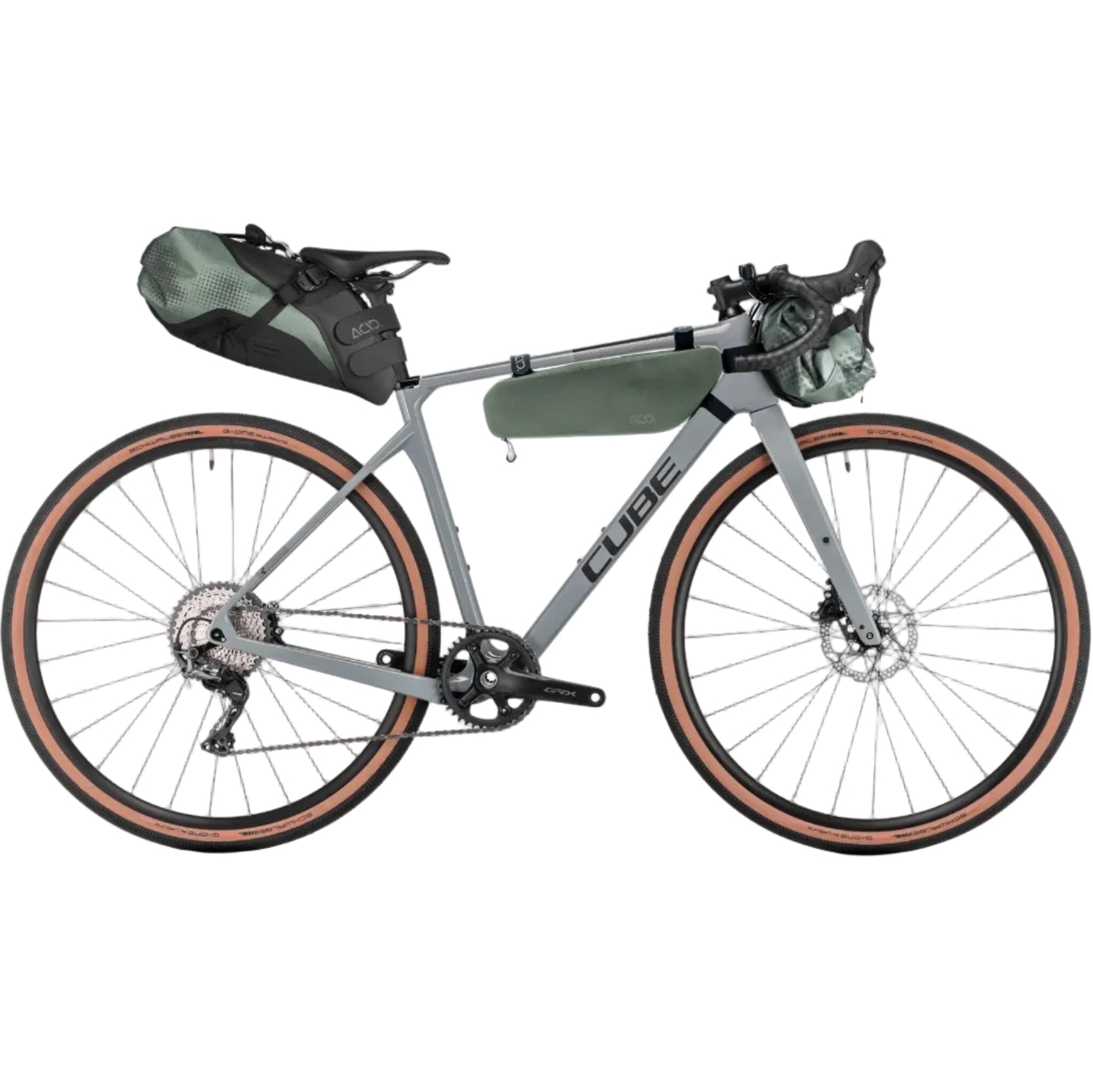 CUBE ACID PACK PRO 2 frame bag - green - ACID - Evelostore