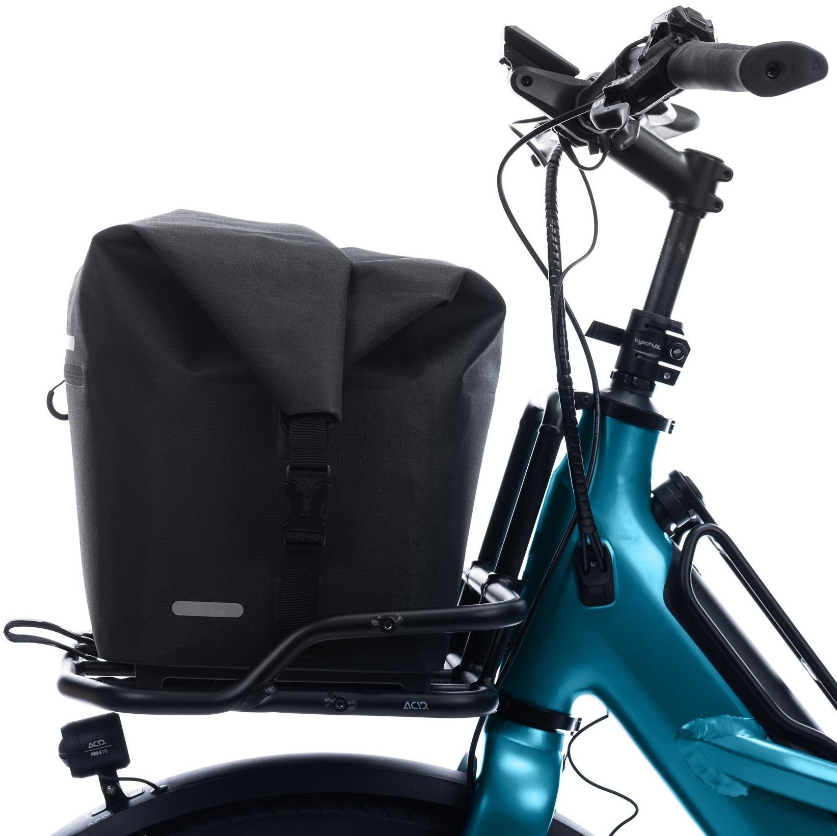 CUBE ACID PRO 40 HIC RILINK front carrier bag - black - ACID - Evelostore