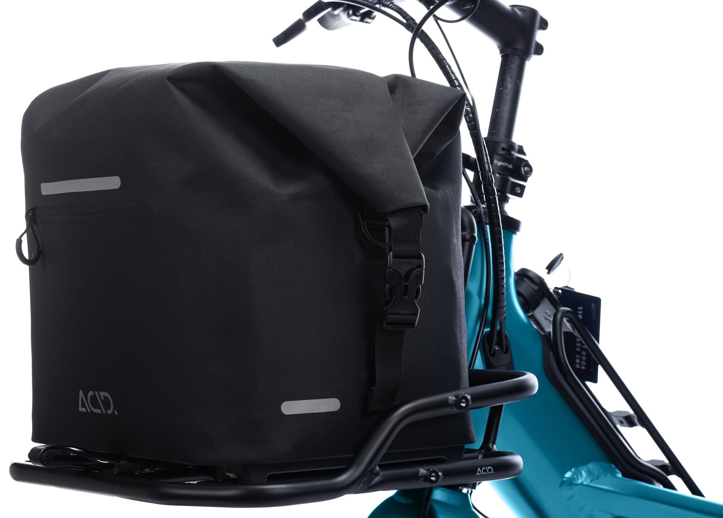 CUBE ACID PRO 40 HIC RILINK front carrier bag - black - ACID - Evelostore