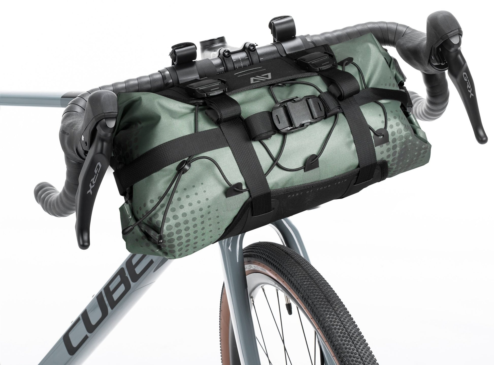 CUBE ACID PACK PRO 15L handlebar bag - green - ACID - Evelostore