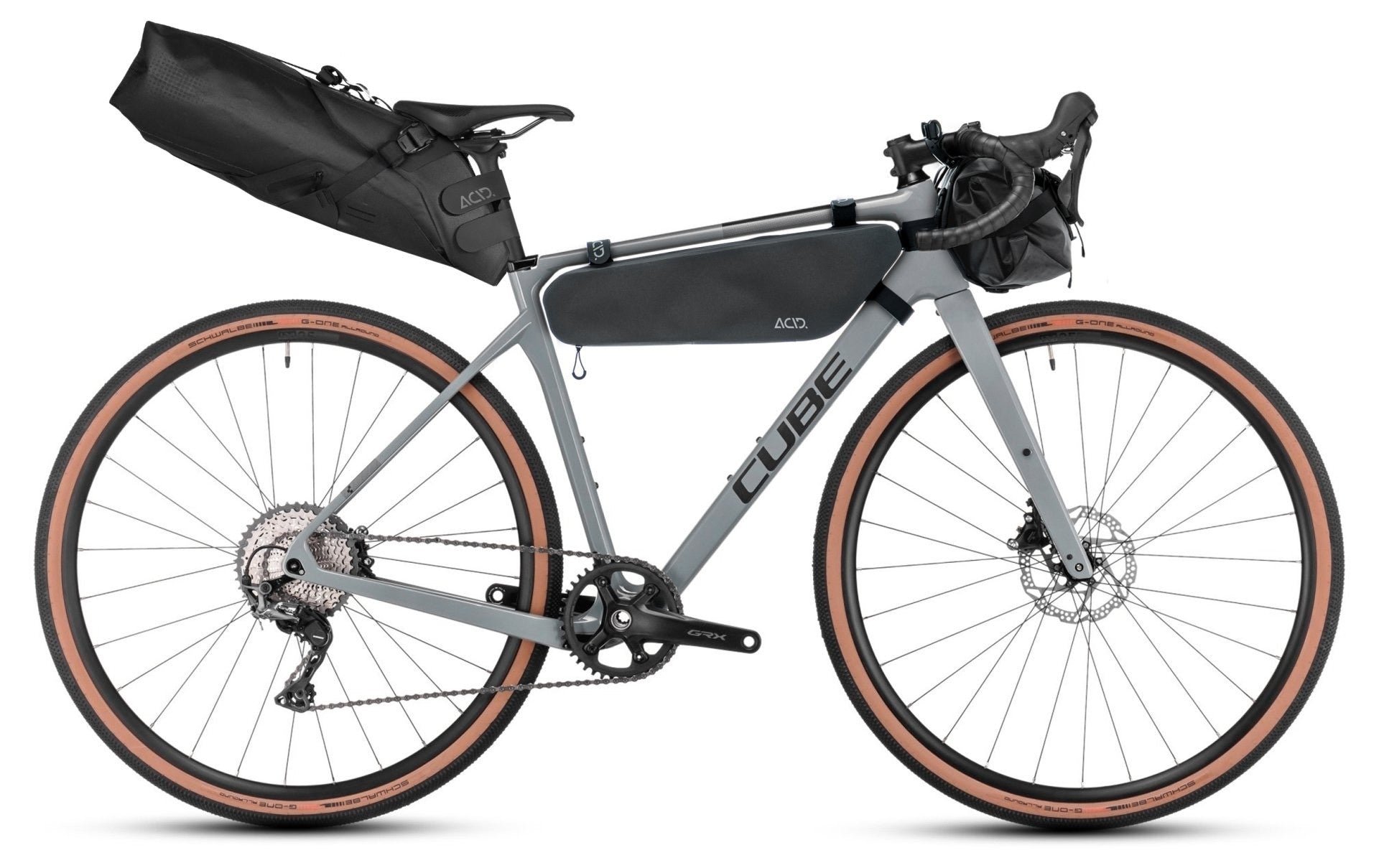 CUBE ACID PACK PRO 15L handlebar bag - black - ACID - Evelostore