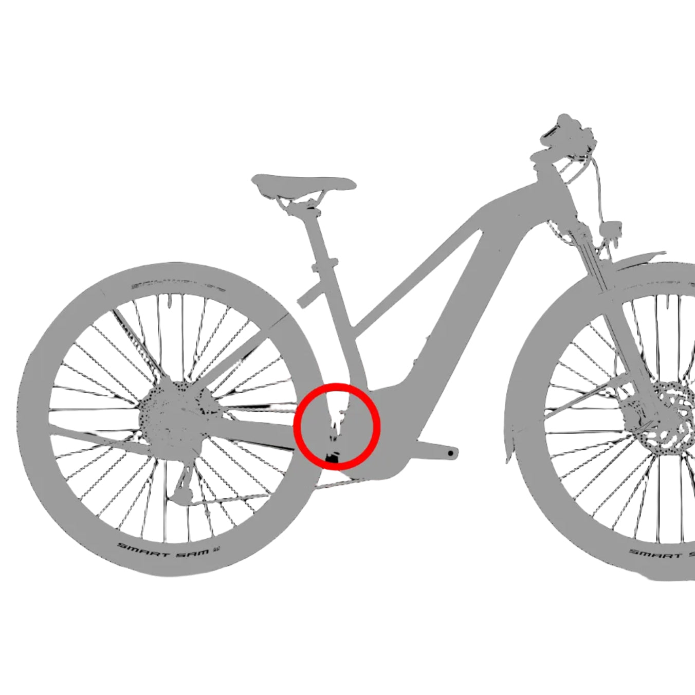 ACID BB MOUNT 2.0 28" dubļusargu komplekts