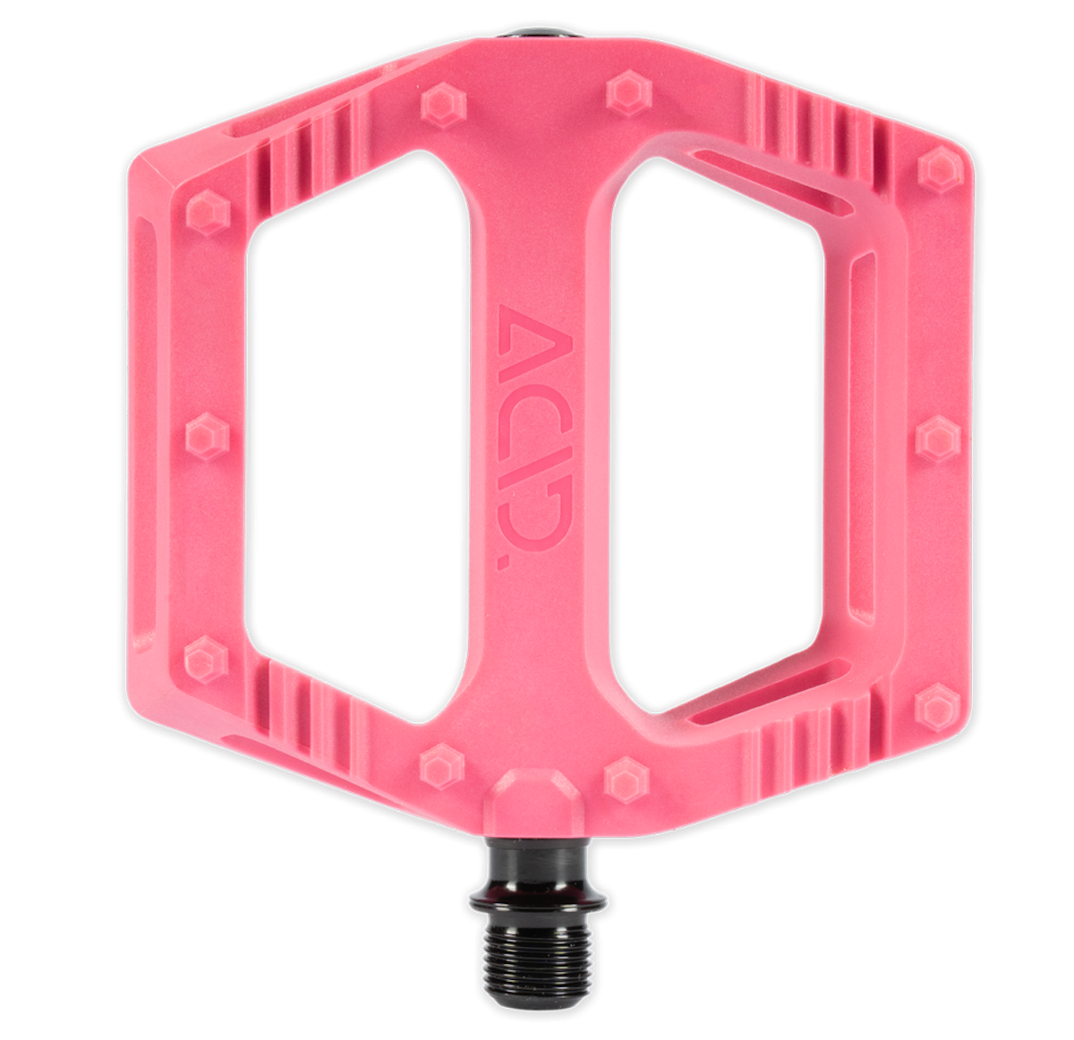 CUBE ACID FLAT C6-ZP Pedale — rosa