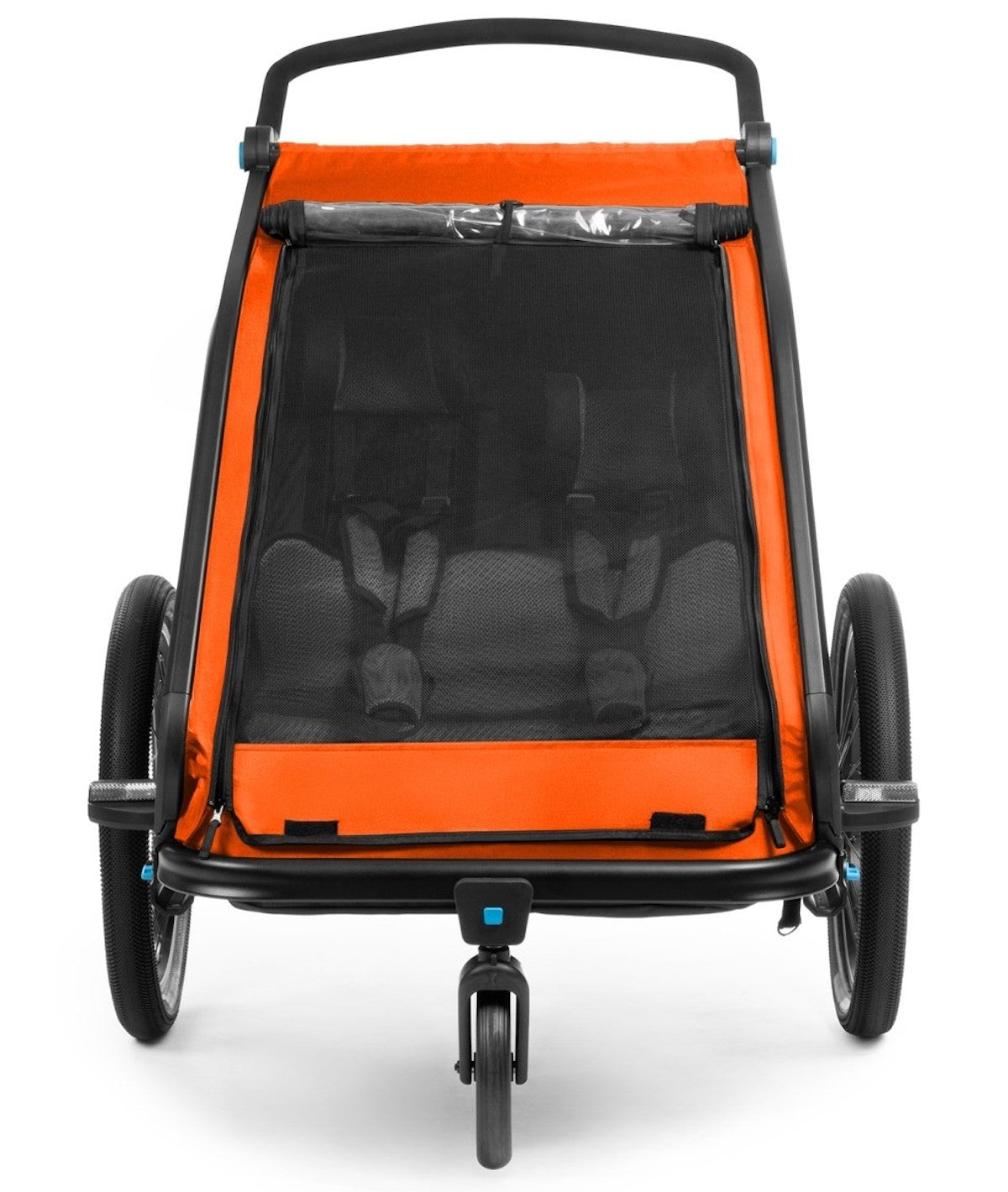 CUBE DOUBLE CMPT X ACTIONTEAM barnvagn - orange