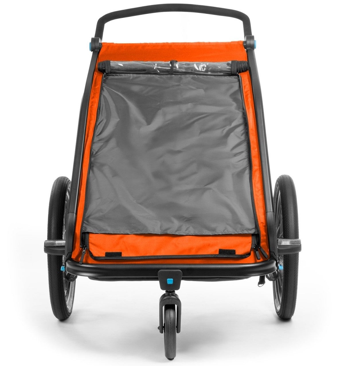 CUBE DOUBLE CMPT X ACTIONTEAM barnvagn - orange