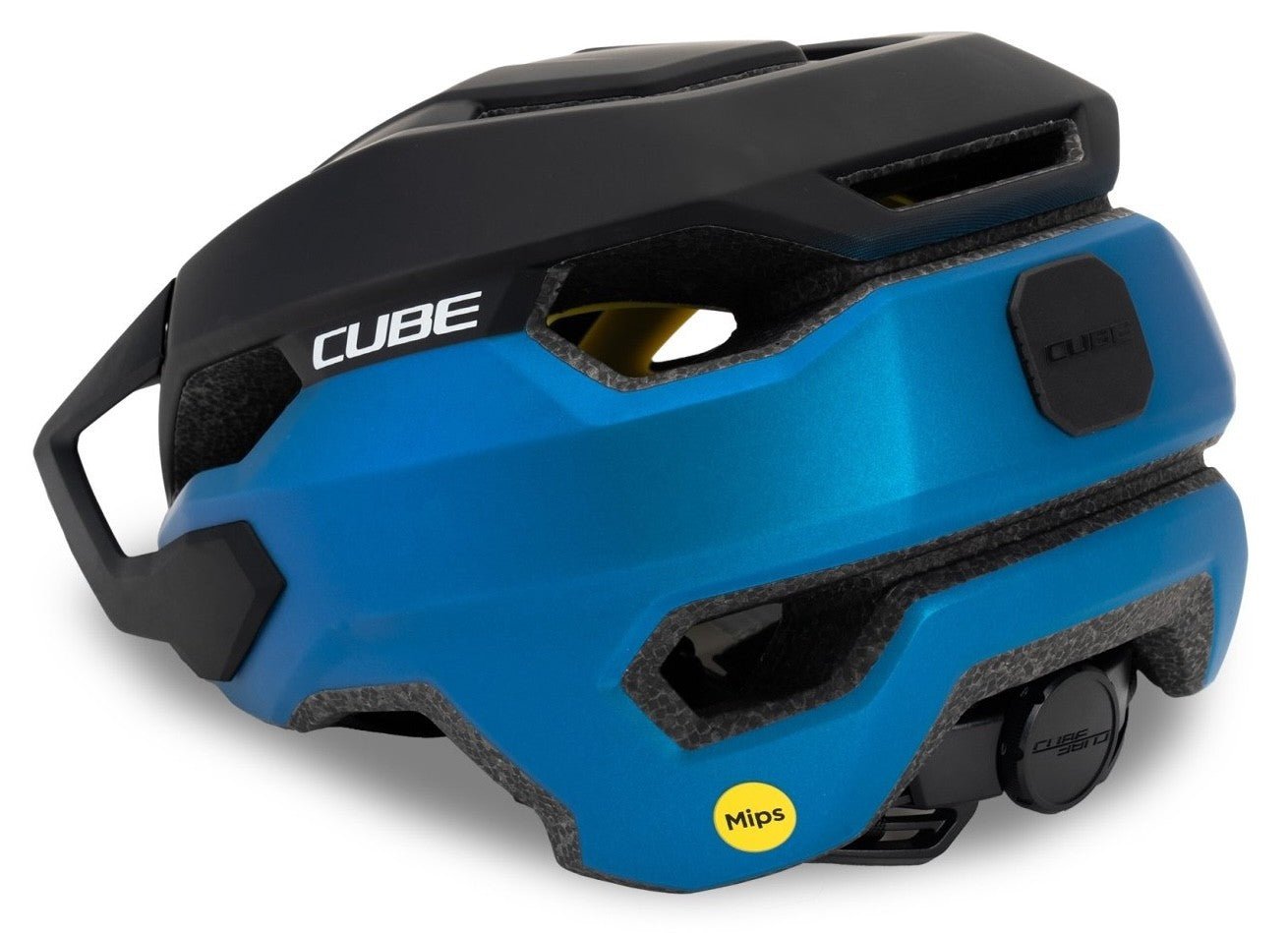 CUBE STRAY X ACTIONTEAM helmet - blue/black - CUBE - Evelostore