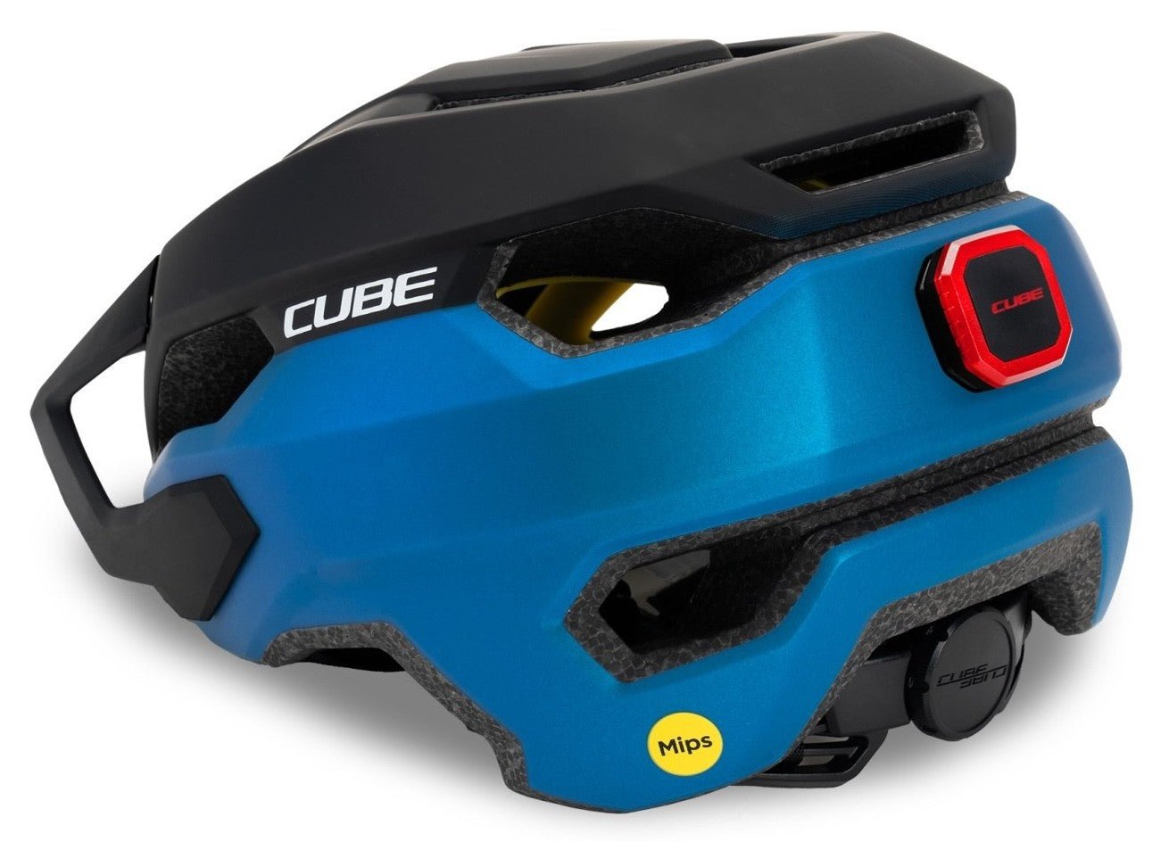 CUBE STRAY X ACTIONTEAM helmet - blue/black - CUBE - Evelostore