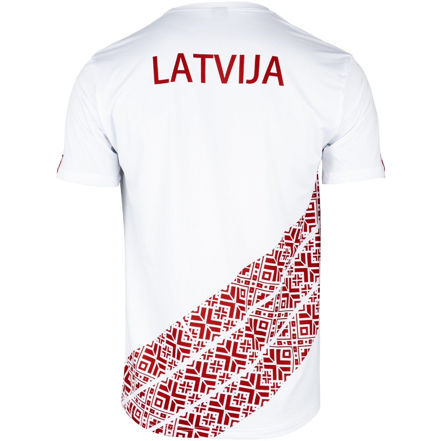 ELEVEN SPORTSWEAR kid's sports t-shirt LATVIA - white - ELEVEN SPORTSWEAR - Evelostore