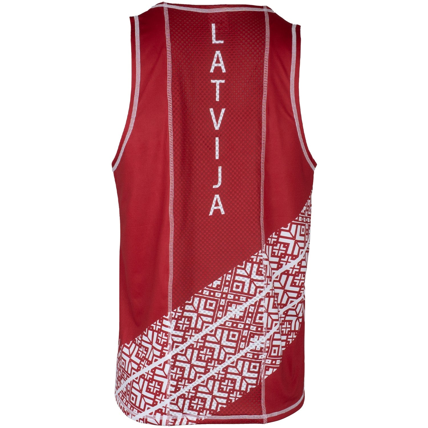 ELEVEN SPORTSWEAR Sport shirt LATVIJA - red - ELEVEN SPORTSWEAR - Evelostore