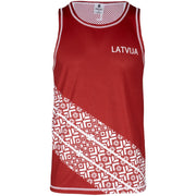 ELEVEN SPORTSWEAR Sport shirt LATVIJA - red - ELEVEN SPORTSWEAR - Evelostore
