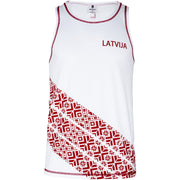 ELEVEN SPORTSWEAR Sport shirt LATVIJA white - ELEVEN SPORTSWEAR - Evelostore