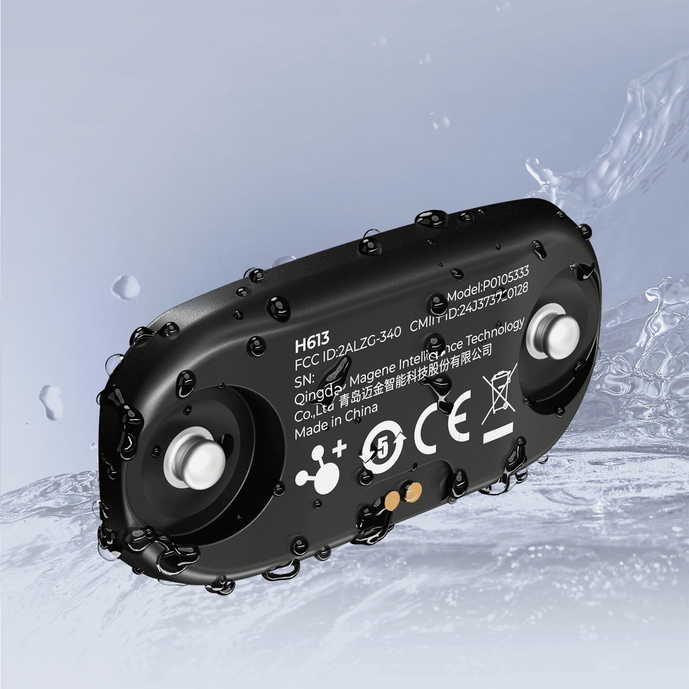 MAGENE H613 heart rate monitor - black - MAGENE - Evelostore