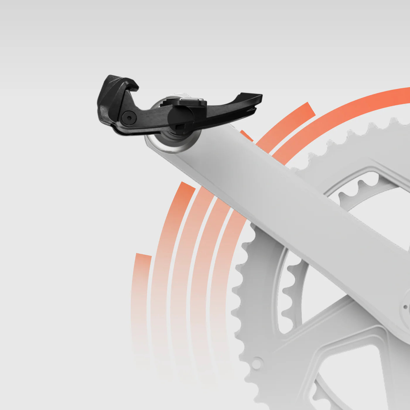 MAGENE P715S Pedalbasierter Leistungsmesser (Look Cleats)) – Schwarz