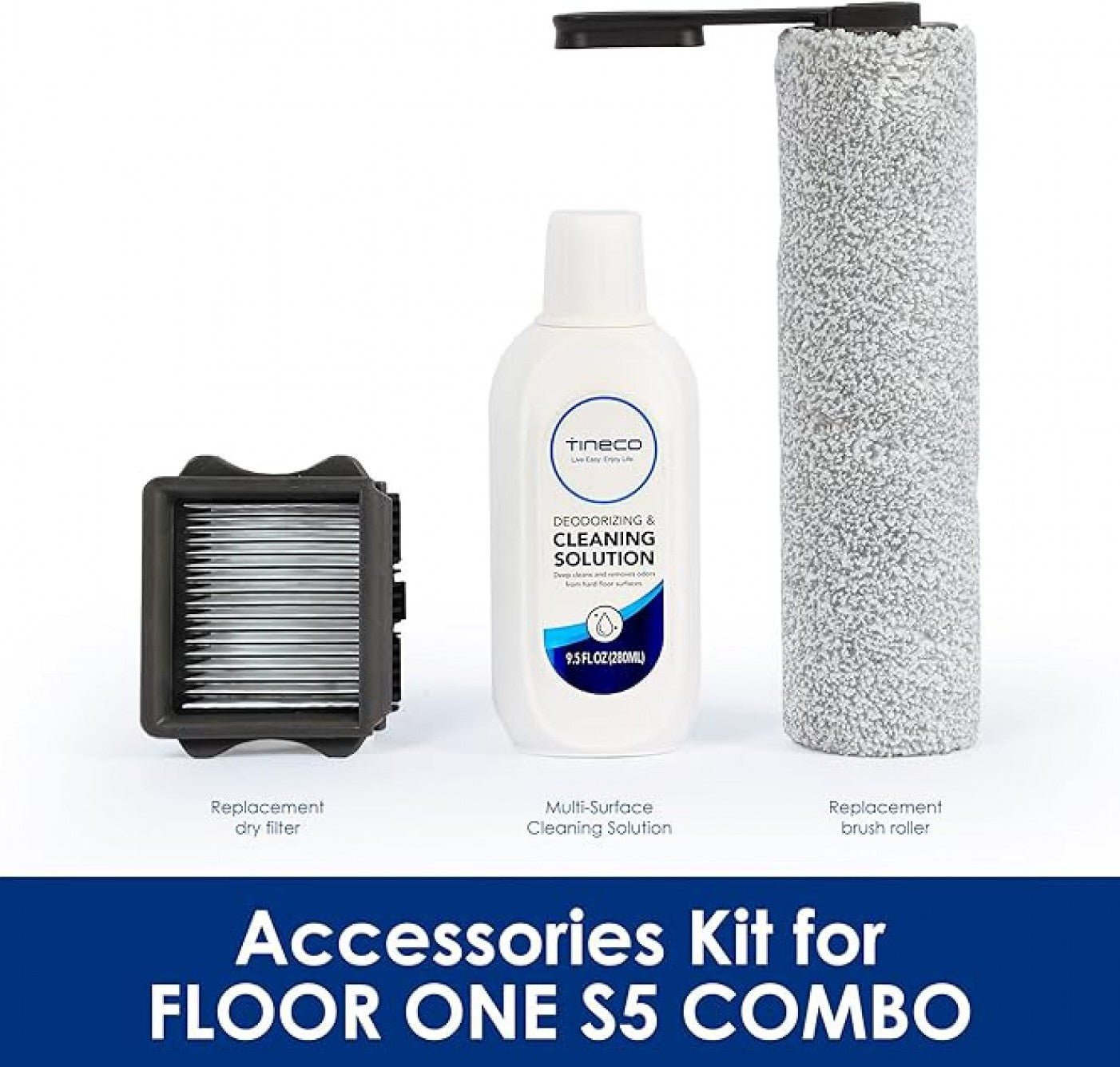 TINECO FLOOR ONE S5 COMBO accessory and cleaning solution set - TINECO - Evelostore