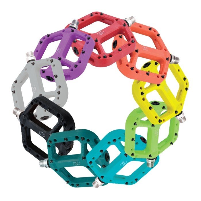 Oxford Loam 20 Nylon Flat Pedals in Turquoise Oxford Loam 20 Nylon Flat Pedals in Turquoise