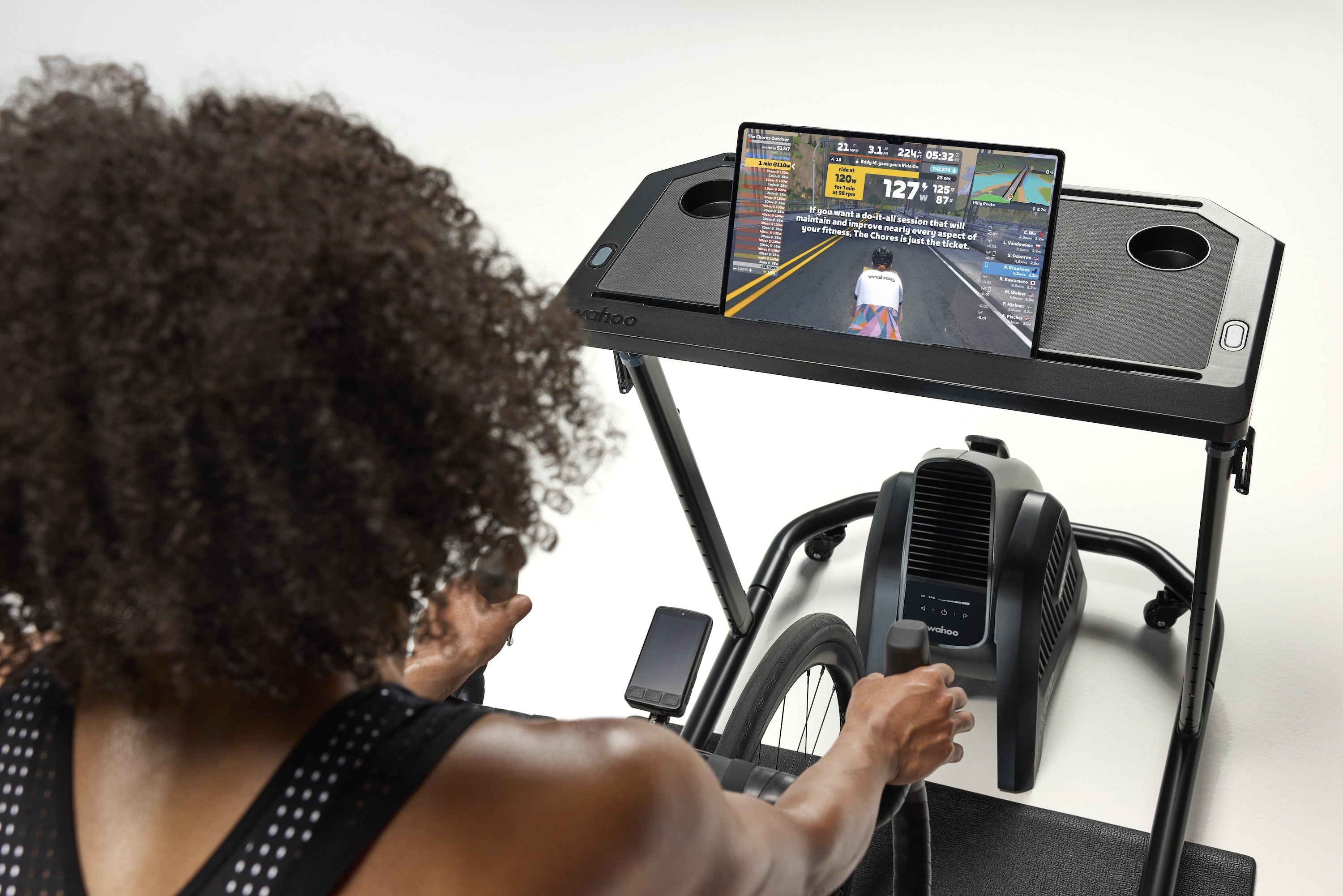 WAHOO KICKR CORE 2 MIT ZWIFT COG UND CLICK – Smarter Indoor-Trainer