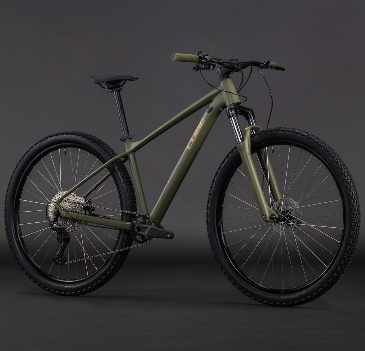 CUBE AIM SLX 27.5 mountain bike - dustolive´n´gold 2026 - CUBE - Evelostore